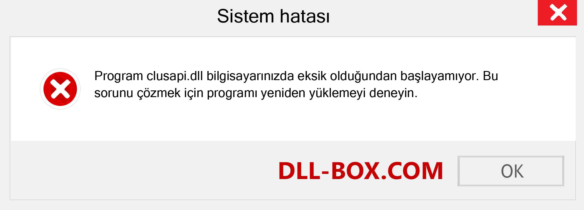 clusapi.dll dosyası eksik mi? Windows 7, 8, 10 için İndirin - Windows'ta clusapi dll Eksik Hatasını Düzeltin, fotoğraflar, resimler